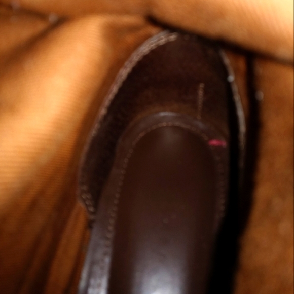 Lauren Conrad Fringe Knee High Boots, Camel. Sz. 10 - Picture 10 of 12